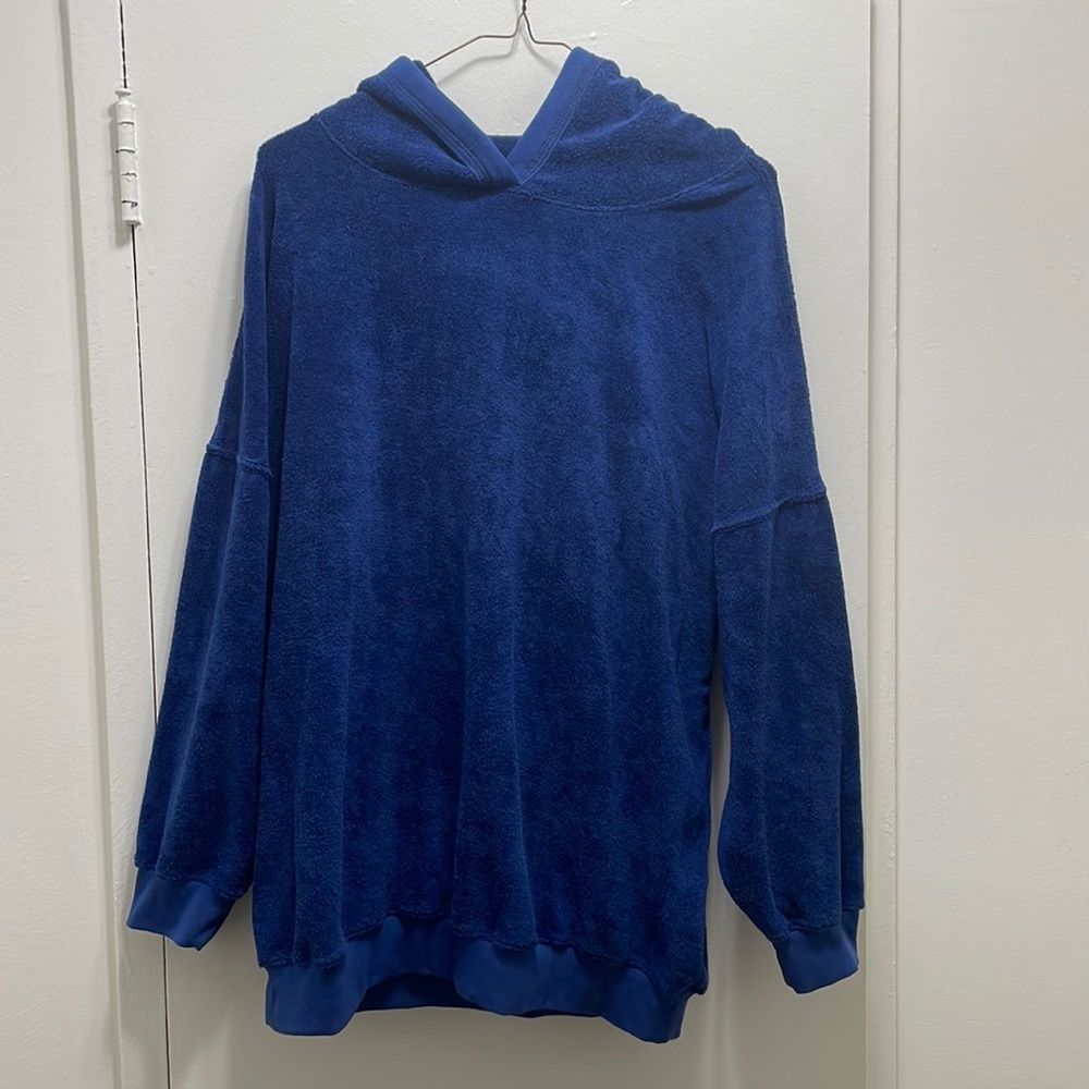 Daily drills oversized terry cloth hoodie - size XS/S